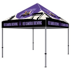 10 ft. Canopy Steel Tent Dye-Sub Full Color 10 ft. Canopy Steel Tent Dye-Sub Full Color